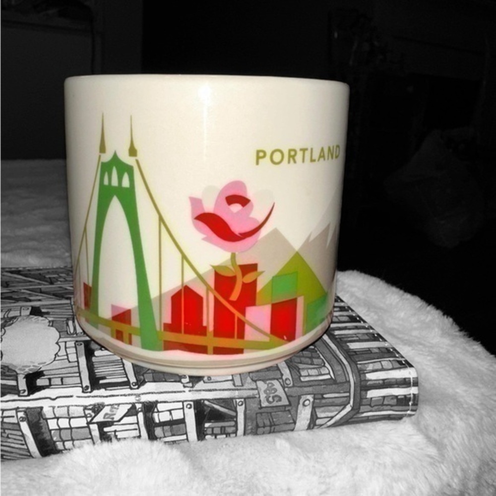 Starbucks Portland Oregon You Are Here YAH Series Collection Coffee Cup Mug